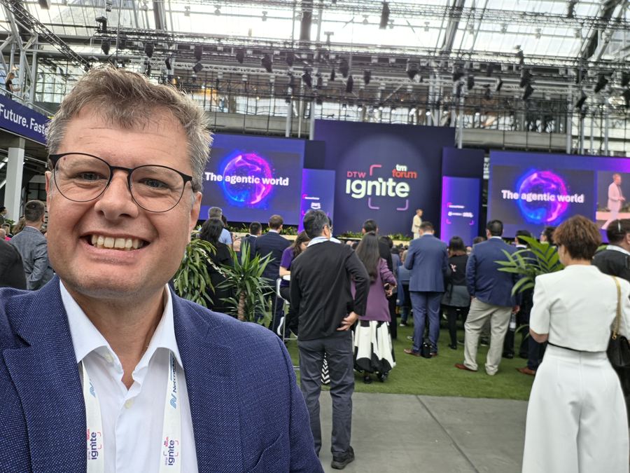 Przemek Tomczak at TM Forum DTW Ignite